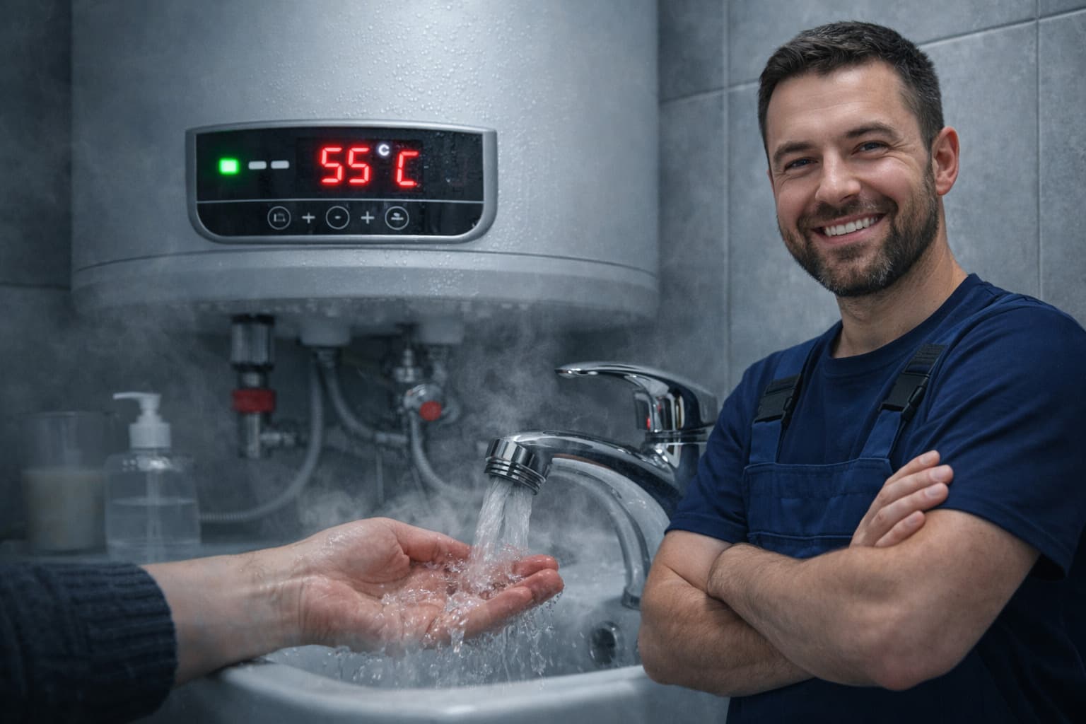 No Hot Water - After